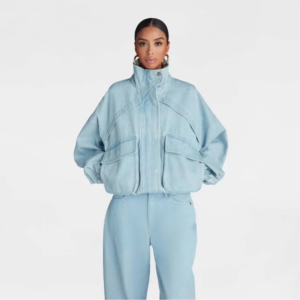KBB by KAHLANA ‘The Denim Bomber Jacket'